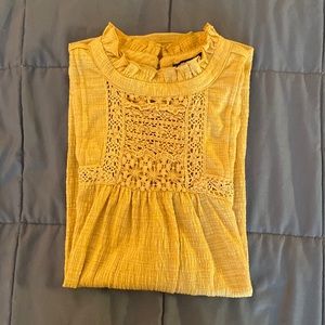 Flowy Yellow Tank